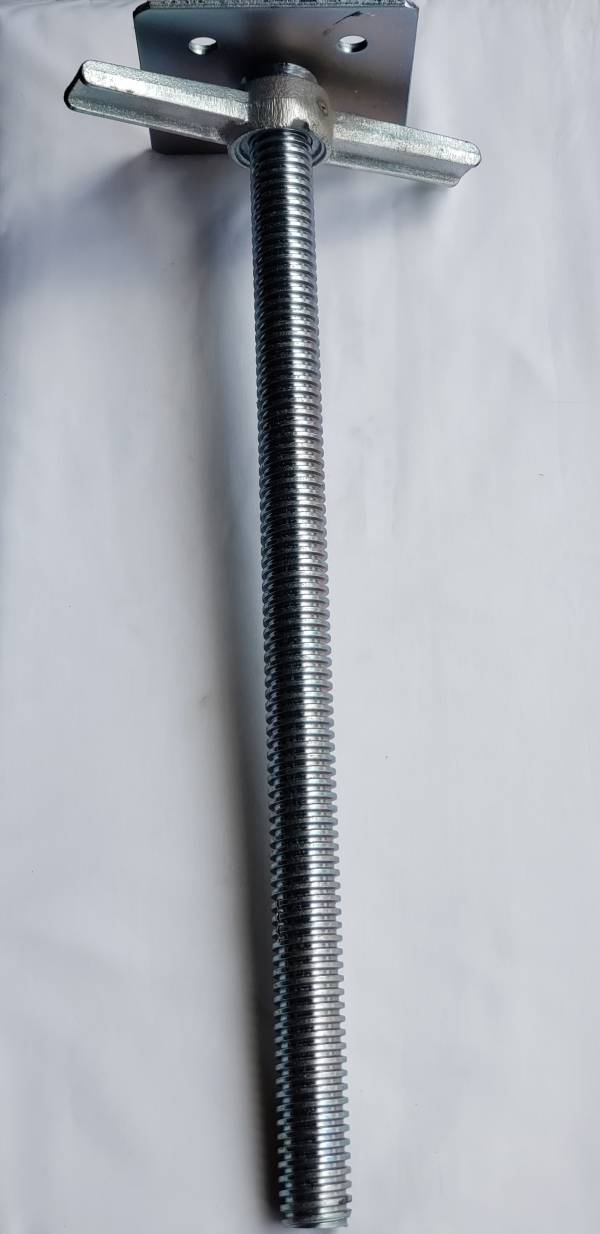 ADJUSTABLE LEG W/BASE PLATE - Leg