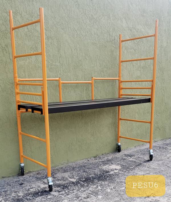 6' MINI STEP UP FOLDING SCAFFOLD - Image 4