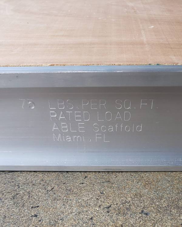 CATWALK ALUMINUM 7′ X 19″ - Image 3