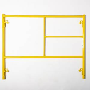PANEL STEP TYPE 5' WIDE X 4' H Yellow - Scaffolding