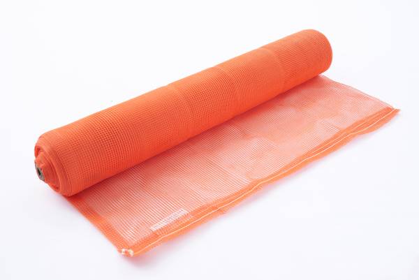 DEBRIS NET ORANGE/WHITE - Debris Netting - Able Scaffold